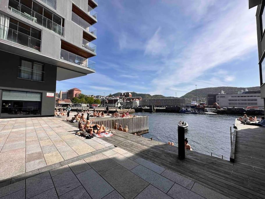 Apartmán Koslig Leilighet I Bergens Smoroye Exteriér fotografie